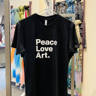 Peace Love Art T-Shirt