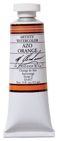 Azo Orange 15ml / Watercolor / M. Graham