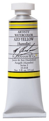 Azo Yellow 15ml / Watercolor / M. Graham