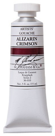 Alizarin Crimson 15ml / Gouache / M. Graham