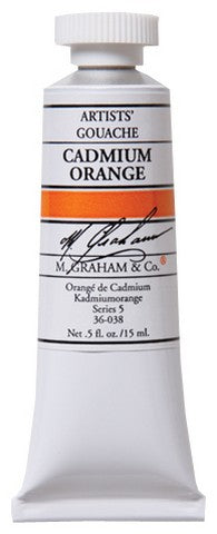 Cadmium Orange 15ml / Gouache / M. Graham