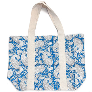 Block-Printed Canvas Bags - Multiple Styles