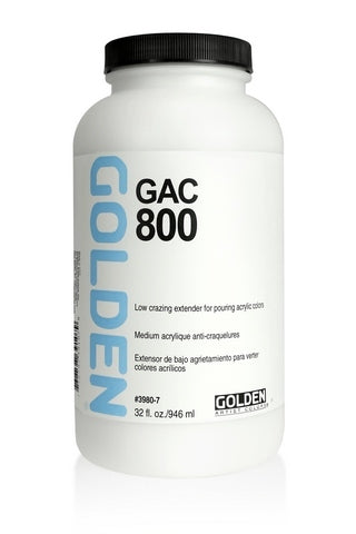 32oz / GAC 800 Acrylic Extender for Pouring / Golden