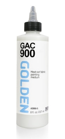 8oz / Gac 900 Acrylic Polymer for Clothing Artists / Golden