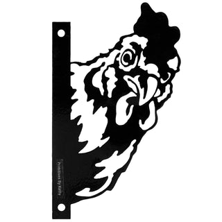 Chicken / Outdoor Metal Peekaboo Decor