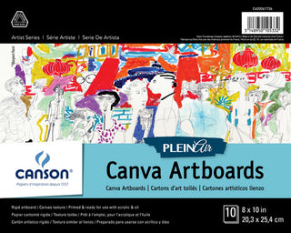 8x10" / Canva Artboard Plein Air Pad / Canson