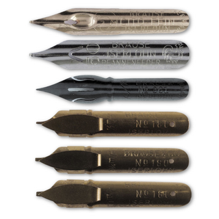 Boxed Calligraphy Ink & Nib Set / Brause