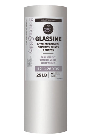 #25G Glassine Paper Roll / Borden & Riley