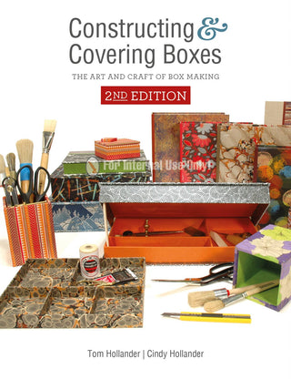 "Constructing and Covering Boxes: The Art and Craft" by Tom and Cindy Hollander