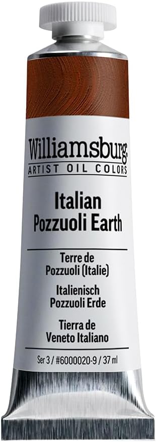 Italian Pozzouli Earth 37ml/ Williamsburg Handmade Oil Color