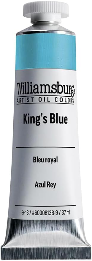 Kings Blue 37ml / Williamsburg Handmade Oil Color