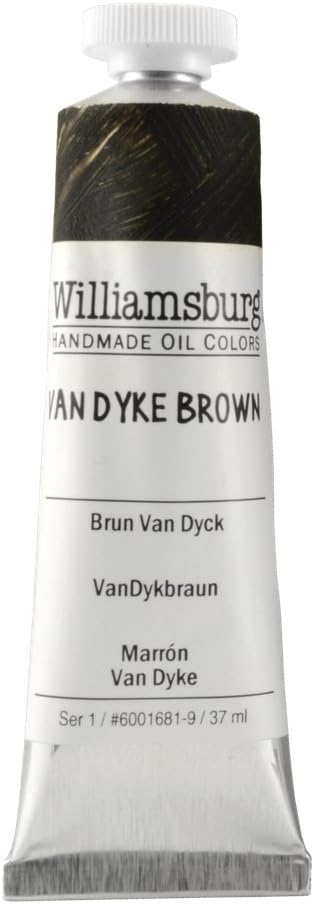 Van Dyke Brown / 37ml / Williamsburg Handmade Oil Color