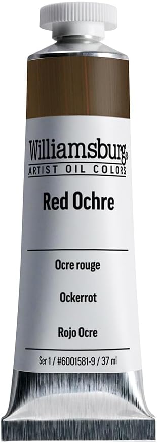 Red Ochre 37ml / Williamsburg Handmade Oil Color