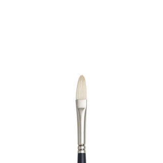 Filbert / Long Handle Hog Bristle Artists Oil Brushes / Winsor & Newton