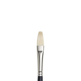Filbert / Long Handle Hog Bristle Artists Oil Brushes / Winsor & Newton