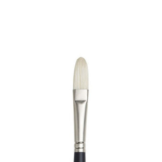 Filbert / Long Handle Hog Bristle Artists Oil Brushes / Winsor & Newton