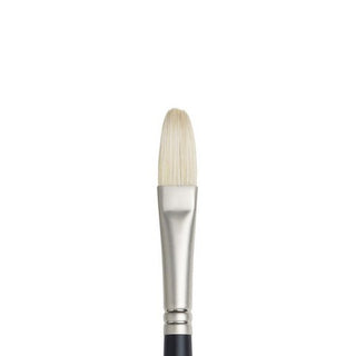 Filbert / Long Handle Hog Bristle Artists Oil Brushes / Winsor & Newton