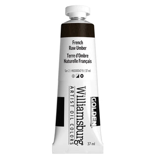 French Raw Umber / 37mL / Williamsburg Handmade Oil Color