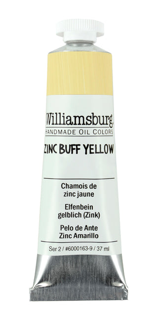 Zinc Buff Yellow 37ml / Williamsburg Handmade Oil Color