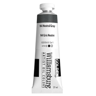 N4 Neutral Gray / 37mL / Williamsburg Handmade Oil Color