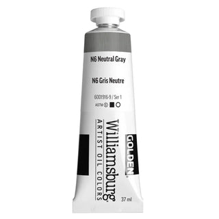 N6 Neutral Gray / 37mL / Williamsburg Handmade Oil Color