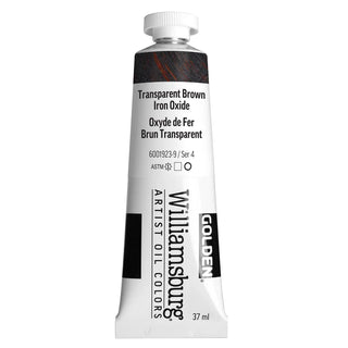 Transparent Brown Iron Oxide / 37mL / Williamsburg Handmade Oil Color