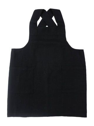 Firenze Stone Washed Linen Cross Back Smock Apron / KAF Home