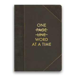 Medium / MM X V.E. Schwab "One Word at a Time" Ruled Journal