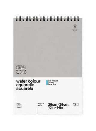 10x14” / Cold Press Classic Watercolor Paper Wire Pad / Winsor & Newton