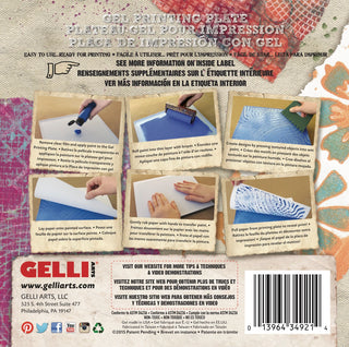 Gel Printing Plate / Gelli Arts