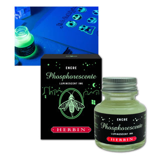 30mL / Glow in the Dark / Phosphorescent Ink / Jacques Herbin
