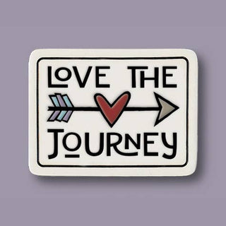 Love the Journey / Ceramic Novelty Magnet