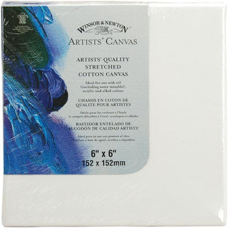 Various Sizes / Cotton Canvas Stretched / Winsor & Newton