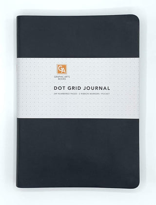 Various Colors / 5¾x8¼” / Dot Grid Journal