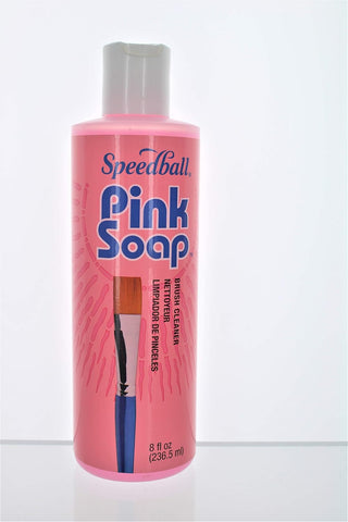 8oz / Pink Soap Hand and Brush Cleaner / Speedball