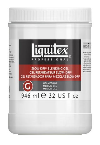 32oz / Slow-Dri Gel Medium / Liquitex