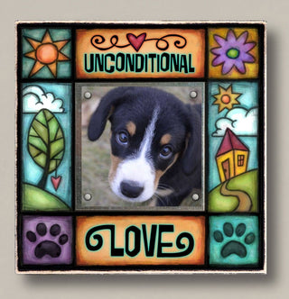 "Unconditional Love" / Easy Swap Photo Picture Frame / Michael Macone