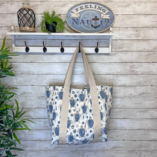 Block-Printed Canvas Bags - Multiple Styles