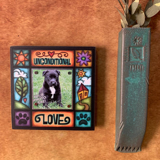 "Unconditional Love" / Easy Swap Photo Picture Frame / Michael Macone