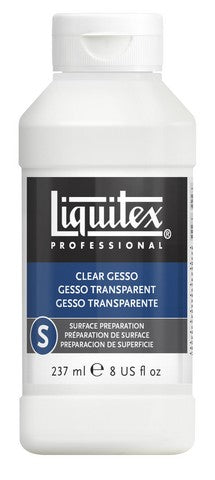 4oz / Professional Clear Gesso / Liquitex