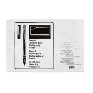 9x12" / Japanese Rice Paper (Washi) for Sumi-E and Calligraphy Pad
