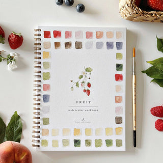 "Fruit" / Beginner Watercolor Workbook