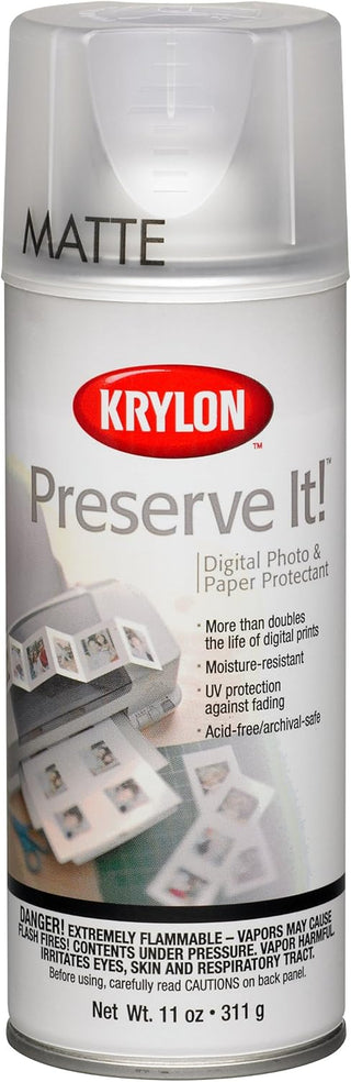 11oz / Matte / Preserve It! Spray / Krylon