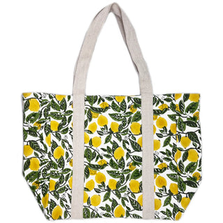 Block Printed Canvas Tote Bag / Anju