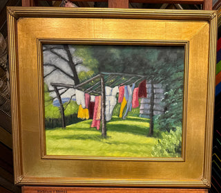 "My Mother's Clothes Line" by Gloria Carter / Landscape/Seascape 2026 Juried Exhibit
