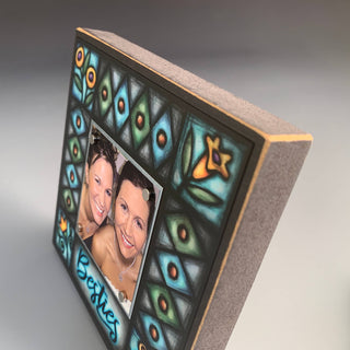 "Besties" / Easy Swap Photo Picture Frame / Michael Macone