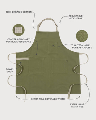 Unisex / Utility Adjustable Apron / KAF Home