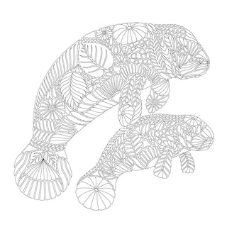 "Animal Adventures" / Coloring Book by Millie Marotta