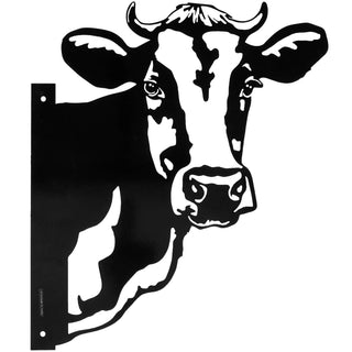 Cow / Outdoor Metal Peekaboo Decor