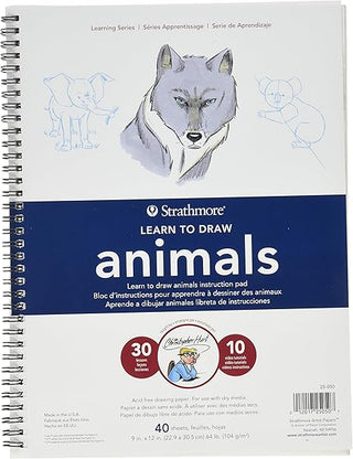 Learn to Draw Animals Book